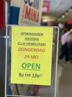 👌🏼 WIJ ZIJN DONDERDAG 29 MEI OPEN 👌🏼